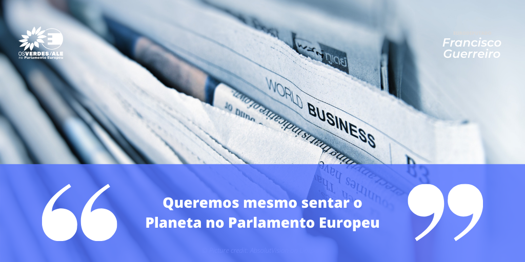 Notícias ao minuto: ‘Queremos mesmo sentar o Planeta no Parlamento Europeu’ 